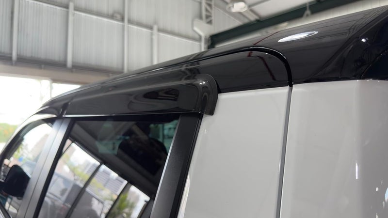 Optimal Co 2024-2026 Tape on Rain Guards for Toyota Tacoma Double Cab Side Window Visor Deflectors Heavy Duty Vent Shades 2025 - Image 3
